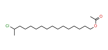 15-Chlorohexadecyl acetate